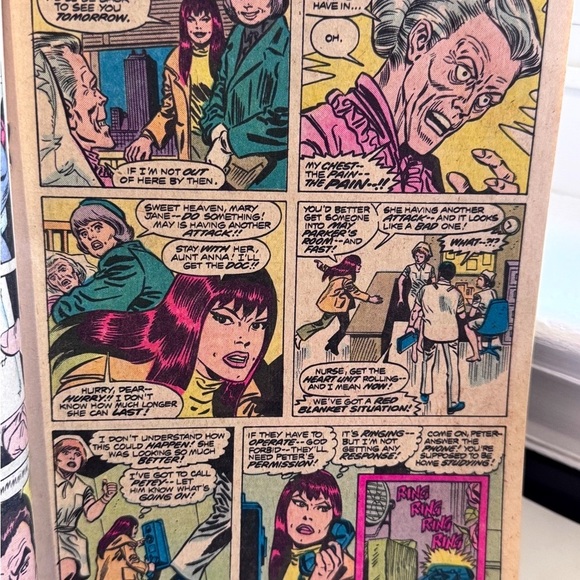🕷️ Rare Vintage 1970’s Marvel The Amazing Spider-Man Green Goblin Comic #177 - Picture 11 of 16